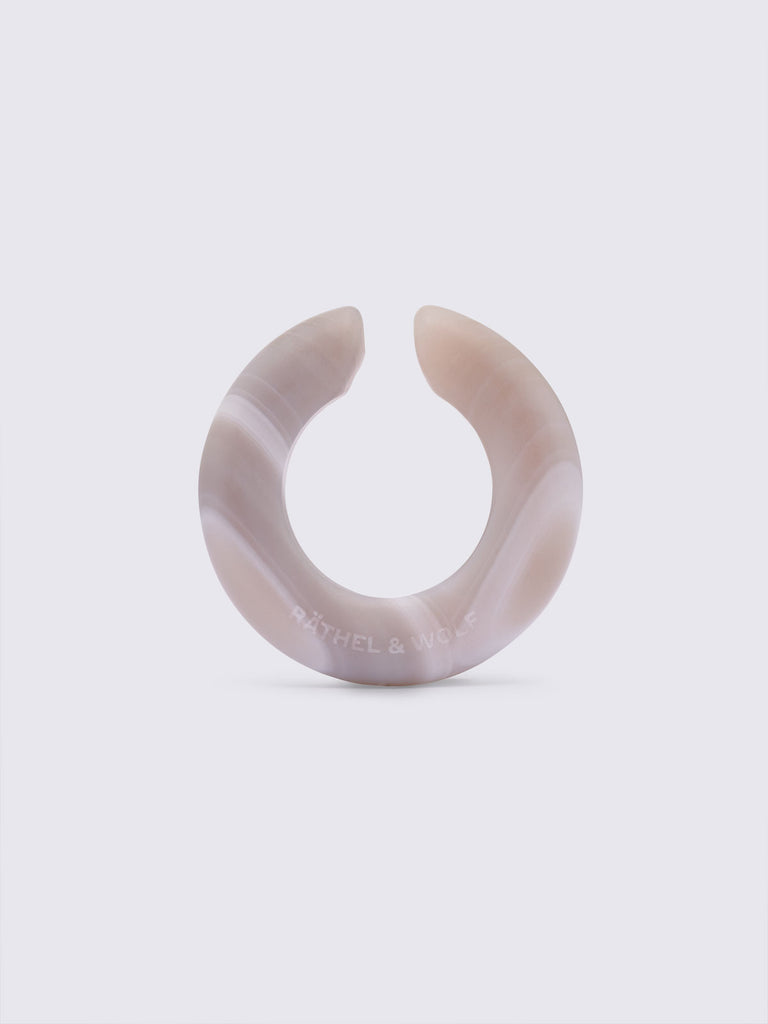 EDGAR GREY LACE AGATE